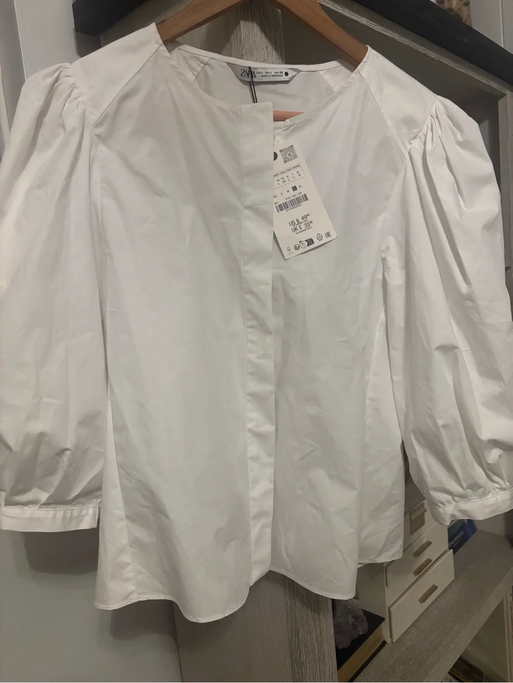 Zara elegant white